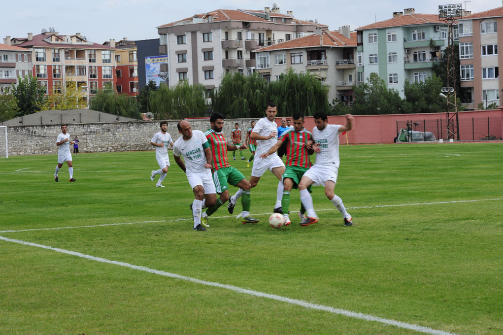 Lüleburgazspor'un plaj keyfi