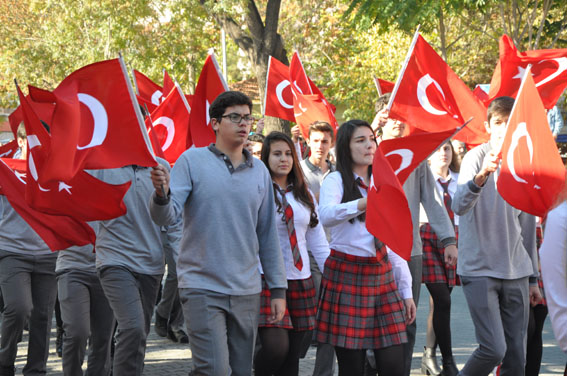 Lüleburgaz’da Cumhuriyet coşkusu 