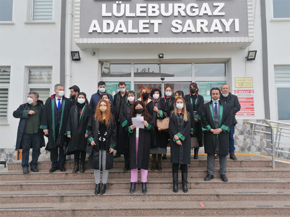 Avukatlardan kadınlar günü açıklaması