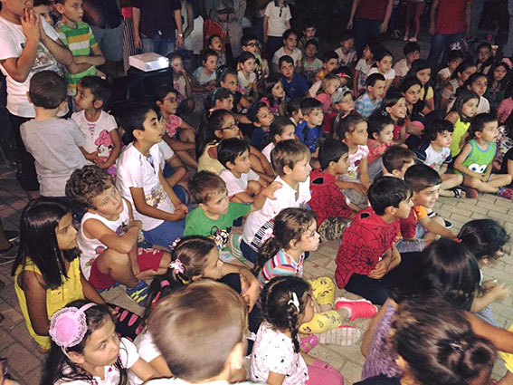 Park etkinliklerine çocuklardan yoğun ilgi