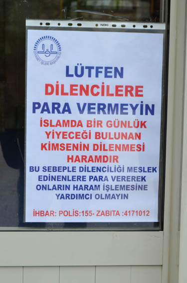 “Dilencilik haramdır”