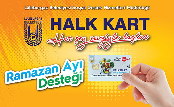 Lüleburgaz’da Halk Kart devrede 