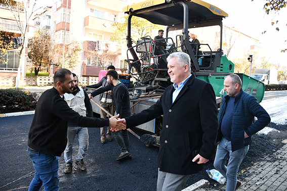 Büklüm Caddesi’nde onarım çalışması tamamlandı