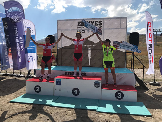 Lüleburgazlı İrem MTB Cup’ta 3. oldu