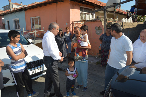 Kaymakam ev ziyaretlerine devam ediyor