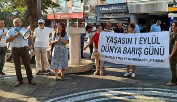 1 Eylül Dünya Barış Günü kutlandı