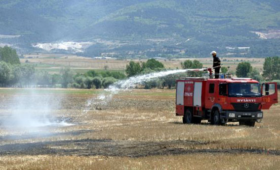 Anız yakanlara ceza uyarısı!