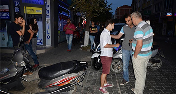 34 motosiklet trafikten men edildi