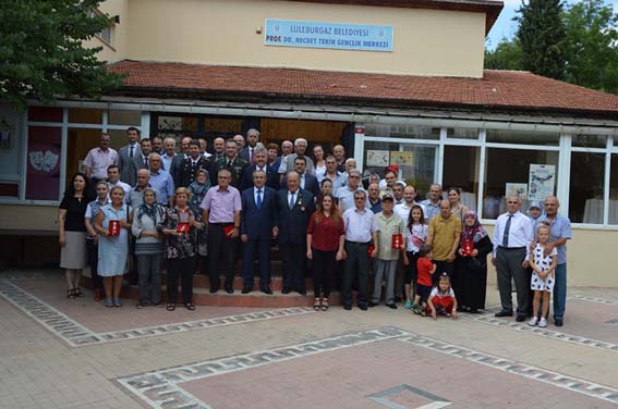 Kıbrıs gazileri için madalya töreni düzenlendi