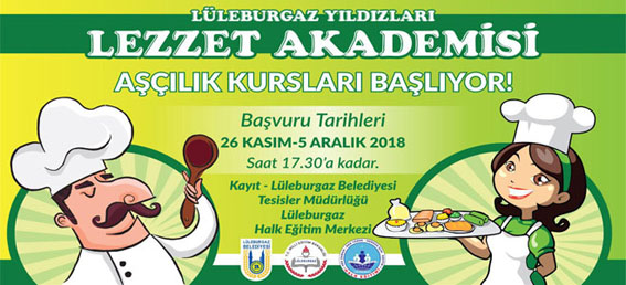 Lezzet Akademisi’ne kayıtlar başladı