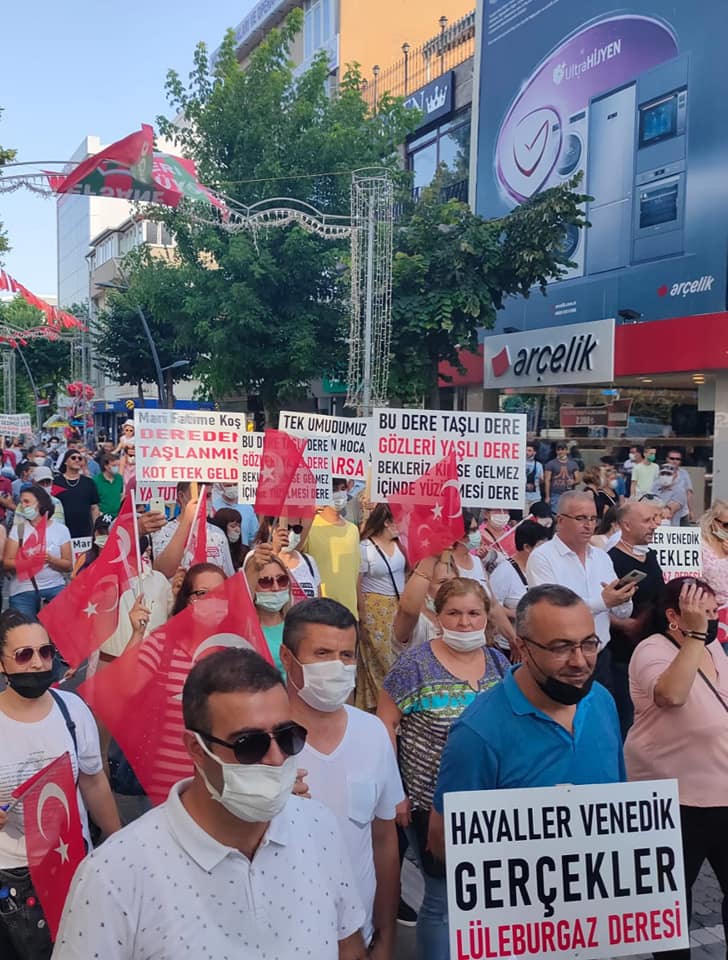 Lüleburgazlılar çevre yolu talebini haykırdı