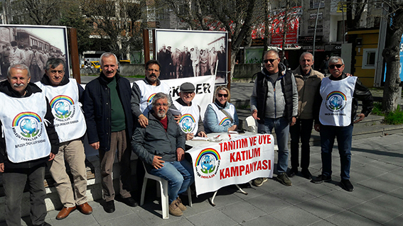 Birleşik Emekliler Sendikası, Kongre Meydanı’na sendikayı tanıttı