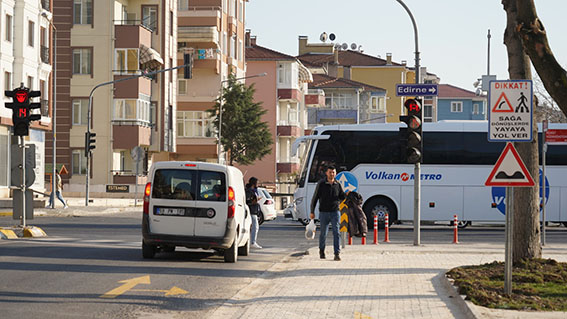 Terminal kavşağında düzenleme