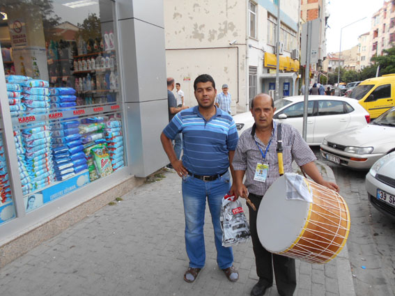 95 davulcu Ramazan’ı karşıladı