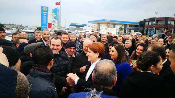 Tekirdağ’da Meral Akşener rüzgarı esti