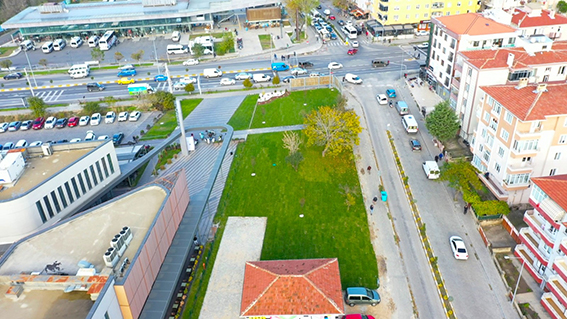 Atıl alanlar nefes alınabilecek alanlara dönüşüyor