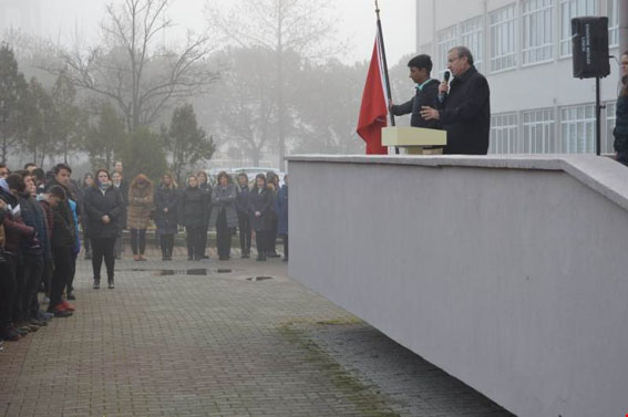 Kaymakam Kaya öğrencilere başarı diledi