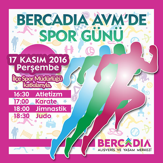 Bercadia AVM’de Spor Günleri 