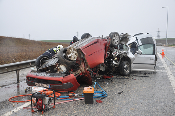 Lüleburgaz’da ölümlü trafik kazası