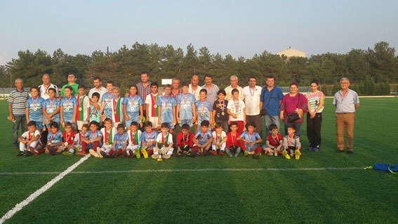 U-11 ligi şampiyonu Kaya Spor oldu