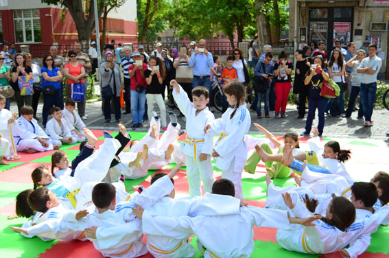 Lüleburgaz’da Judo ve Güreş tanıtıldı