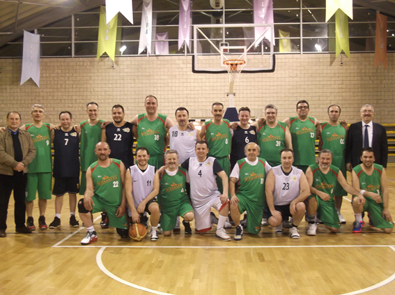 Lüleburgazlı Veteran Basketçiler Edirne Veteranları 82-63 yendi