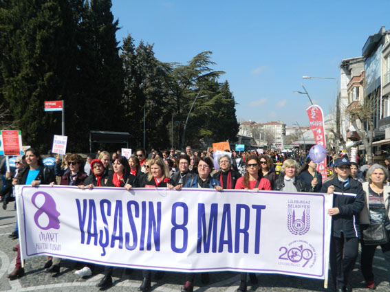 Lüleburgazlıların 8 Mart coşkusu