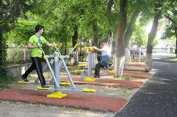 Parklarda Yenileme Çalışmaları tamamlandı