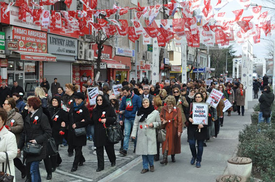 Lüleburgaz’da 8 Mart coşkusu