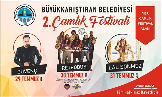 Büyükkarıştıran festivali 29 Temmuz'da