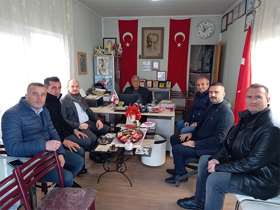 AK PARTİ’DEN YAVUZ MUHTAR’A ZİYARET