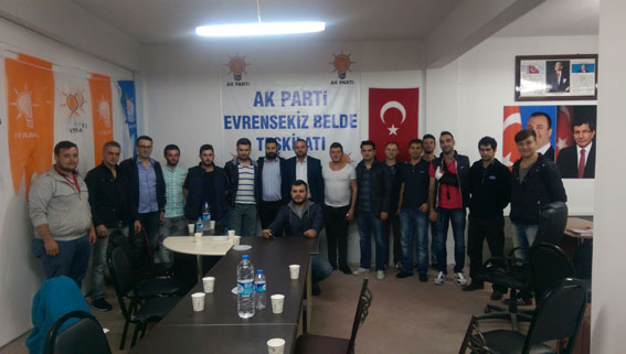 AK Parti Gençlik Kolları Evrensekiz’de toplandı