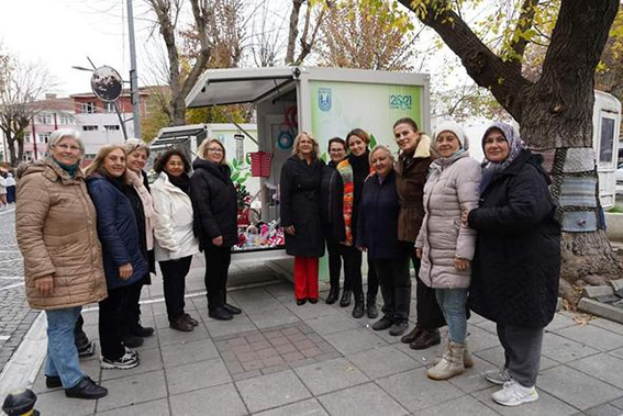 Başkan Vekili Burcu Sabancılar’dan emek pazarına ziyaret