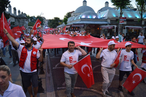 15 Temmuz törenle anıldı