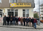 Vali Turan’dan Biz Bize Yeteriz Derneği’ne ziyaret