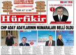 CHP ADAY ADAYLARININ NUMARALARI BELLİ OLDU