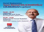 Lüleburgaz Kılıçdaroğlu’nu bekliyor