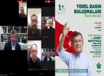 Ahmet Davutoğlu, Trakya basınıyla bir araya geldi