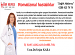 Romatizmal hastalıklar 