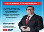 Erdem Erdin, CHP’den Milletvekili aday adayı oldu