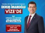 Vize’ye Ekrem İmamoğlu geliyor