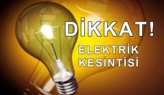 Pazartesi günü Düğüncübaşı köyünde elektrik kesintisi olacak