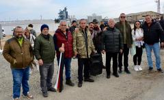 Turgutbey halkı Kolin İnşaatı protesto etti