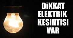 Celaliye Köyü’nde elektrik kesintisi