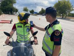 Bir haftada 70 araç trafikten men edildi