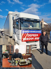 Karadenizliler Derneği’nden yardım ve konteyner şehri