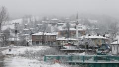 Kırklareli’ne kar yağdı 