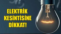 Hamitabat ve Çeşmekolu köyünde yarın 3 saat elektrik yok