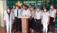 Gelecek Partisi’nden temiz siyaset açıklaması