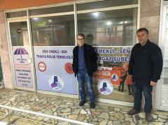 Hikmet Meşe, DİSK Emekli Sen Lüleburgaz Şube Başkanı